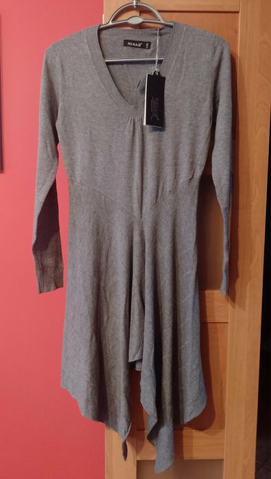 Tunika szara L/XL, lepsza na M - nowa