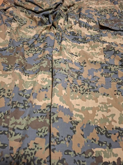 Spodnie wojskowe militarne Austria Tarnanzug 112-116 (V-VI)