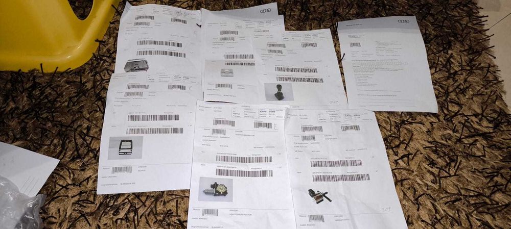 Mat. Novo Original Audi, A3, N75j