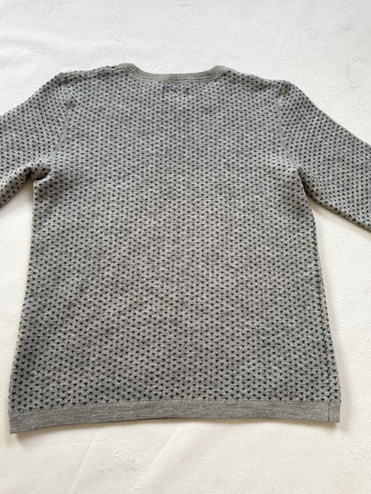 Sweter Samsoe Samsoe szary wełniany elegancki skandynawski