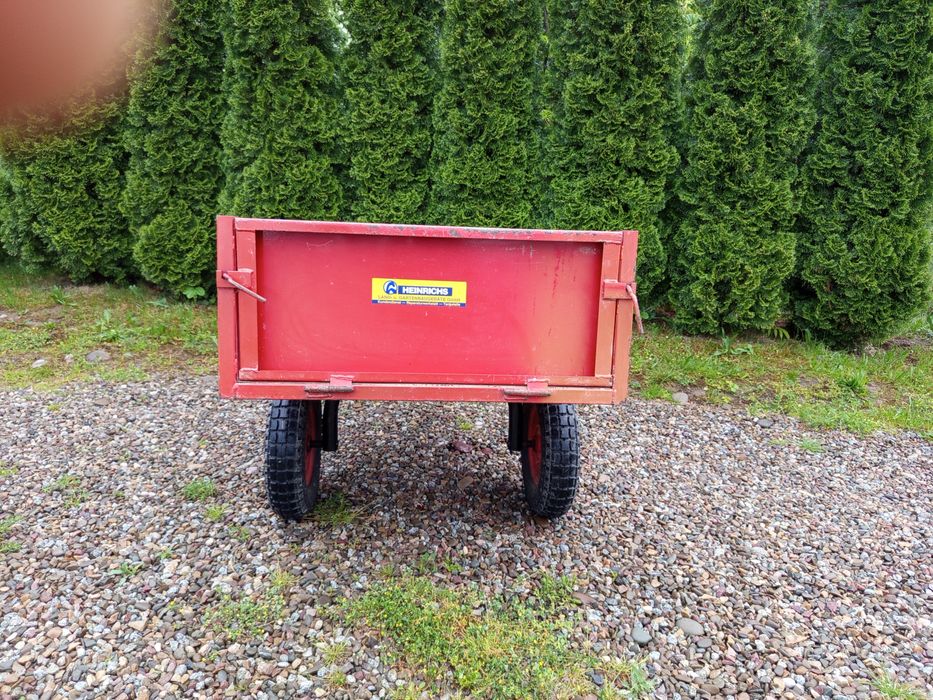 Traktorek kosiarka przyczepka