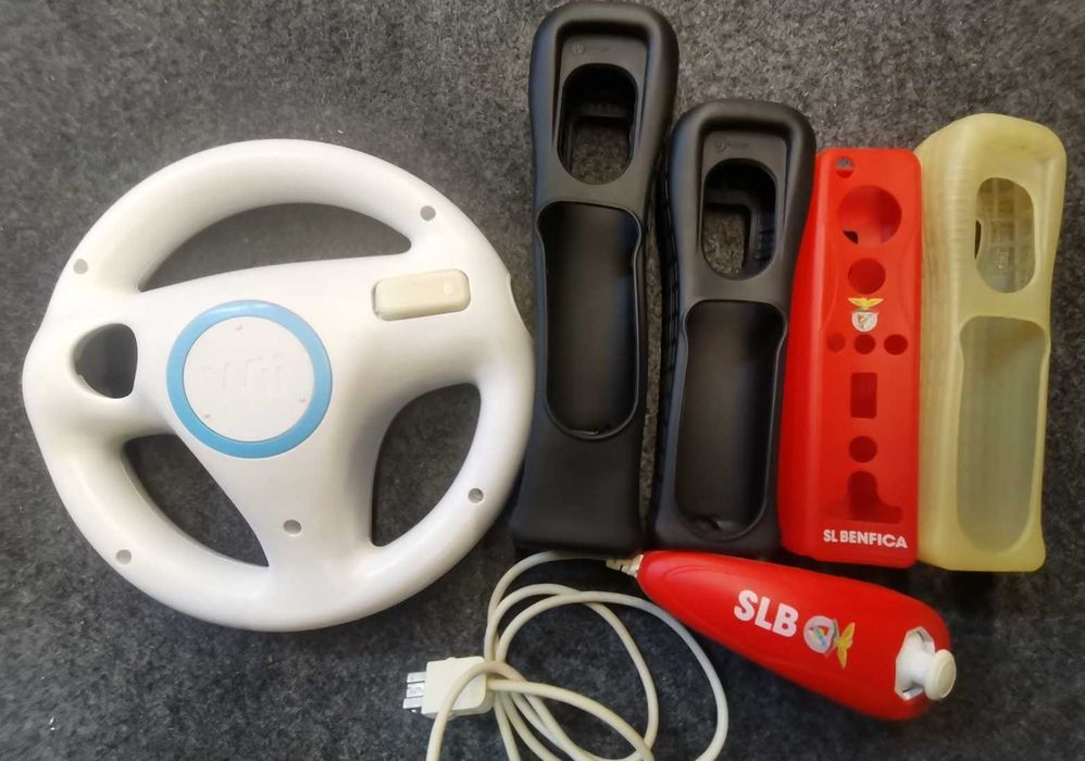 Acessórios para comandos Wii