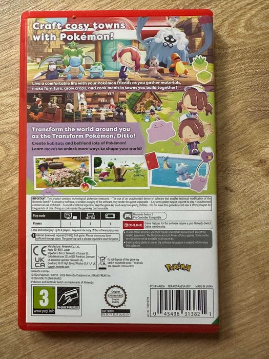 Pokemon Pokopia Nintendo Switch 2
