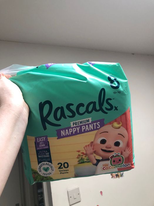 Новые памперсы F&F 8 9 размер pascal 8 трусики