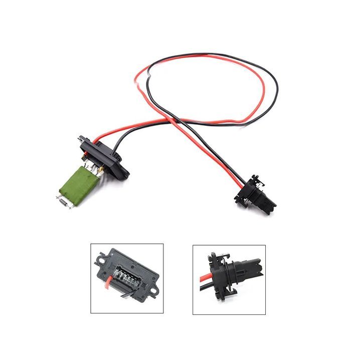 Resistência Ventilador Sofagem + Ficha Renault  7701207876 8200729298