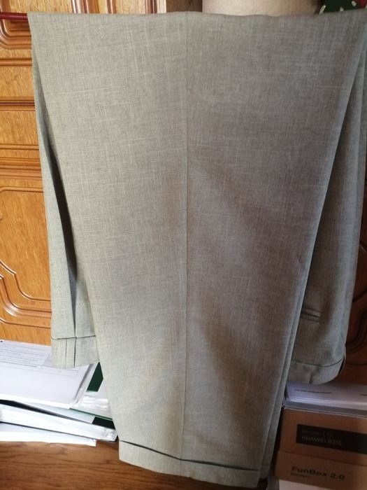 Spodnie męskie garniturowe