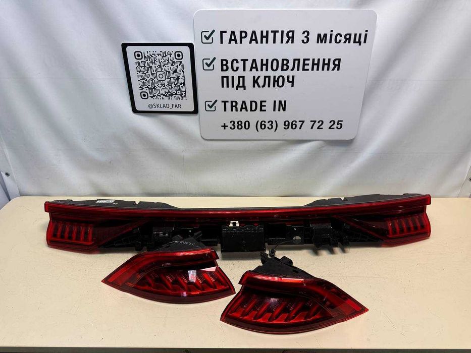 Задні ліхтарі стопи Audi Q8 4M — повний комплект FULL LED HIGH максимальні оригінал