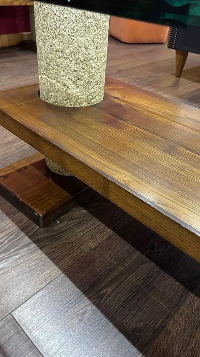 Mesa de centro em madeira