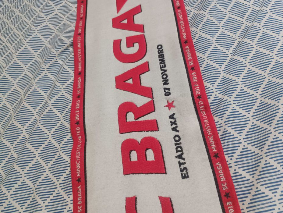 Cachecol ScBraga vs Manchester United - Champions League