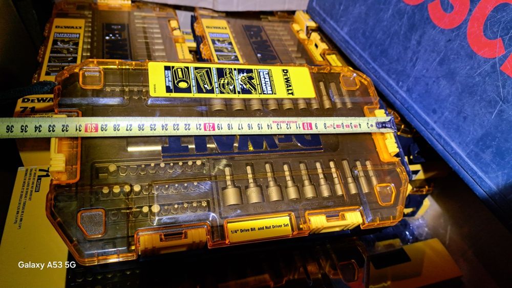 DEWALT DWMT73808 набор  насадкі,біти,викрутка с насадками  ОРИГІНАЛ