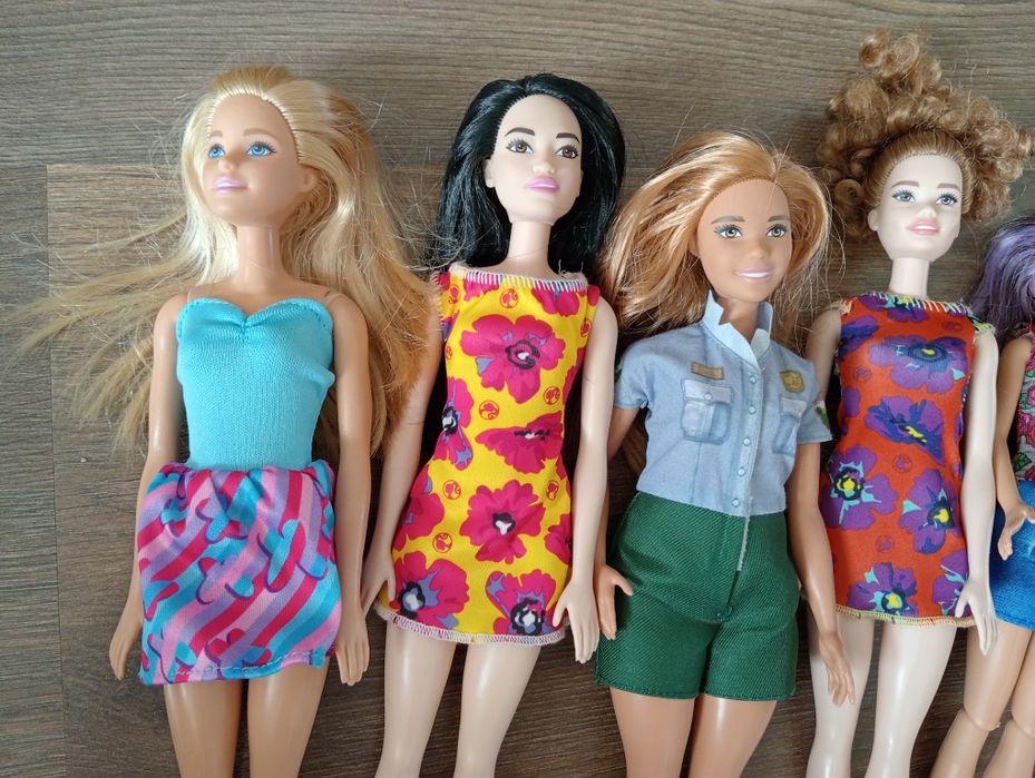 Orginalne lalki barbie 7 szt.