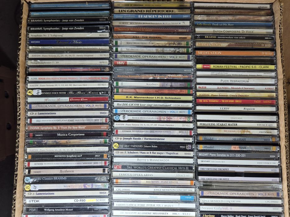 CD Бах Бетховен Шопен Брамс Гайдн Берліоз Моцарт Шуберт Ліст класика