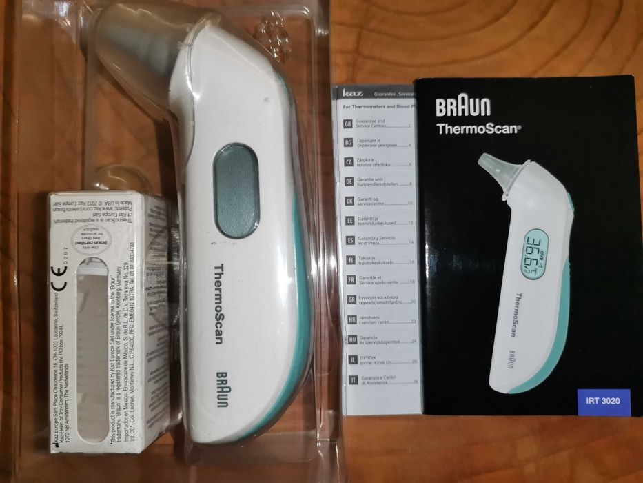 Termómetro digital Braun ThermoScan