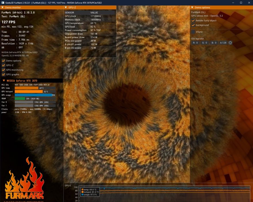 Видеокарта rtx3070