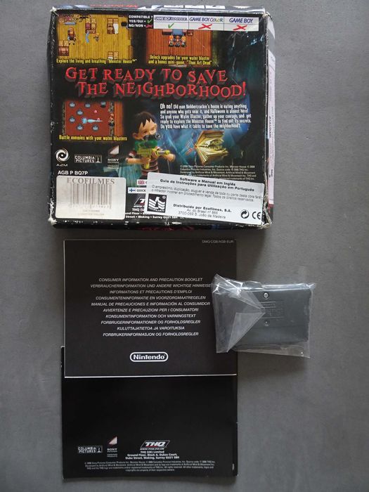 Jogo Game Boy Advance - Monster House
