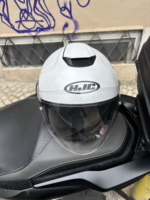 Capacete mota marca HJC