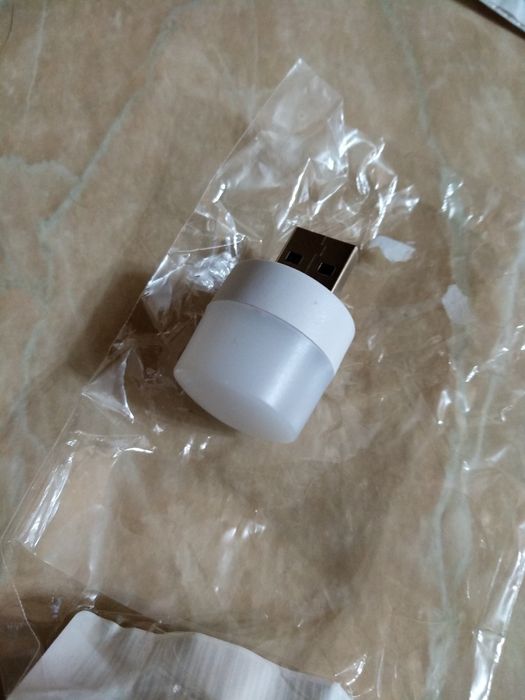 USB LED Світильник Лампа-Ліхтарик та Нічник для Павер Банку