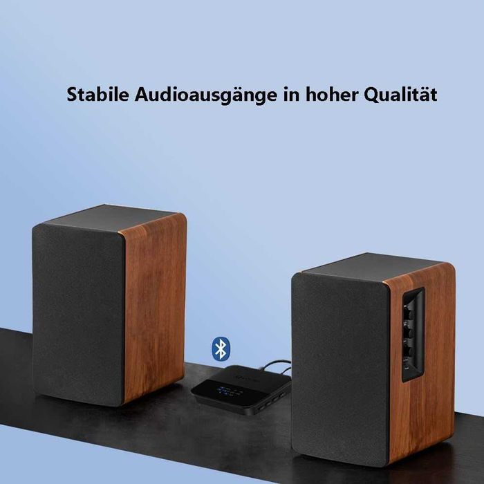 SONRU Odbiornik nadajnika bluetooth 5.0 CYFROWY OPTYCZNY TOSLINK RCA