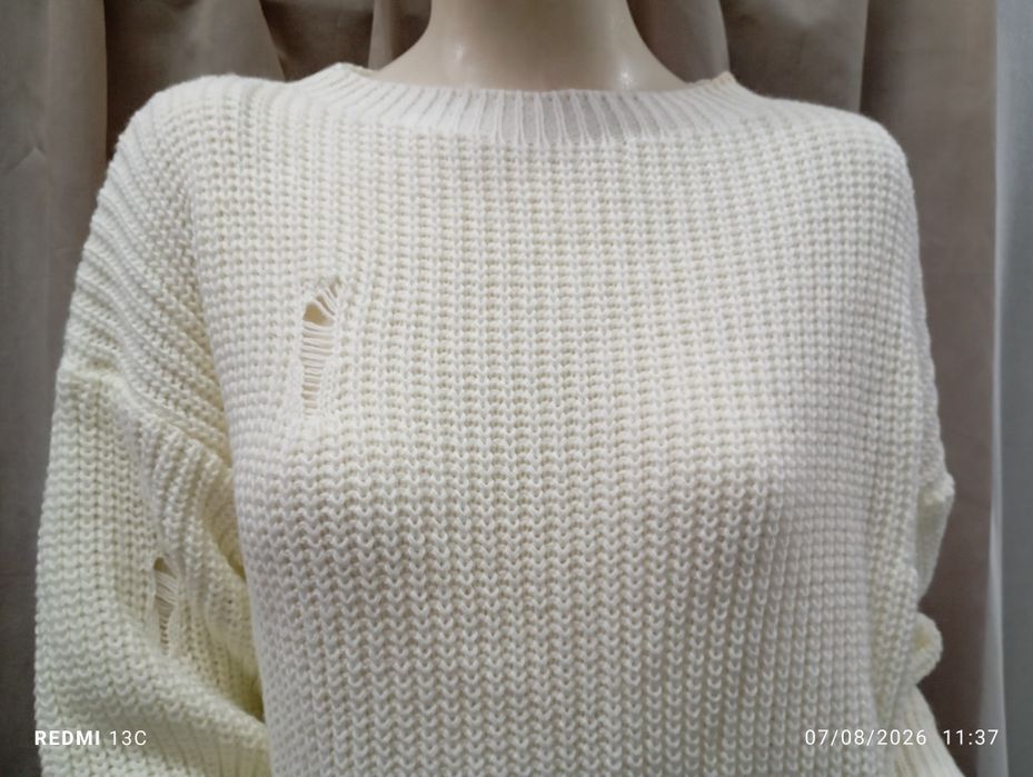 Vestido/camisolão de malha
