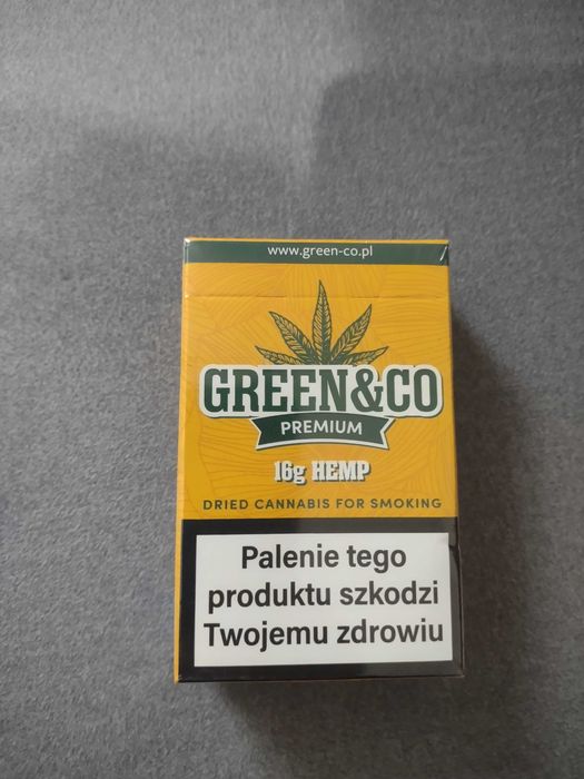 Susz konopny Prerollsy Green&Co Premium CBD 20 sztuk