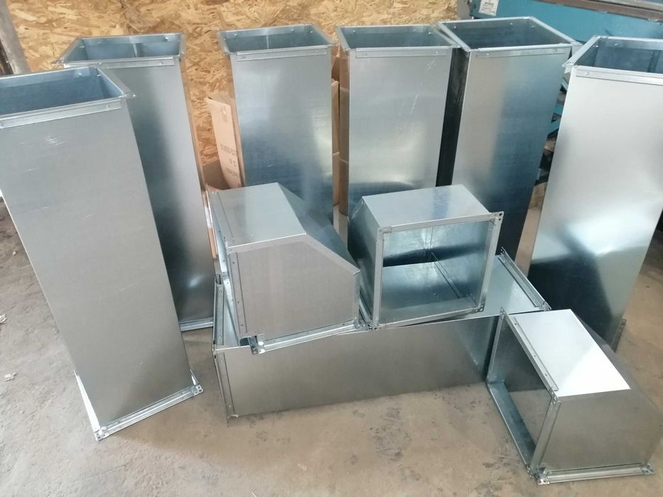 Оцинкованная труба. Воздуховод. Вентиляция. жестянщик. Трубы из цинка