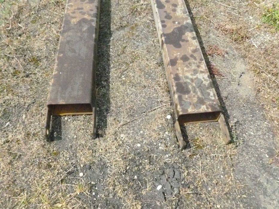 Przedłużki wideł  długość 300 cm. Widły nakładki - Szwecja.