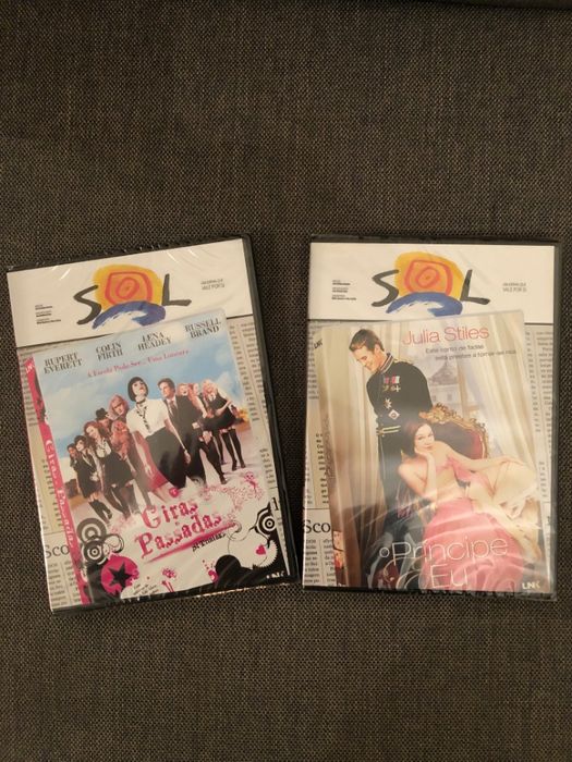 DVD "Giras e Passadas" e "O Príncipe e Eu"