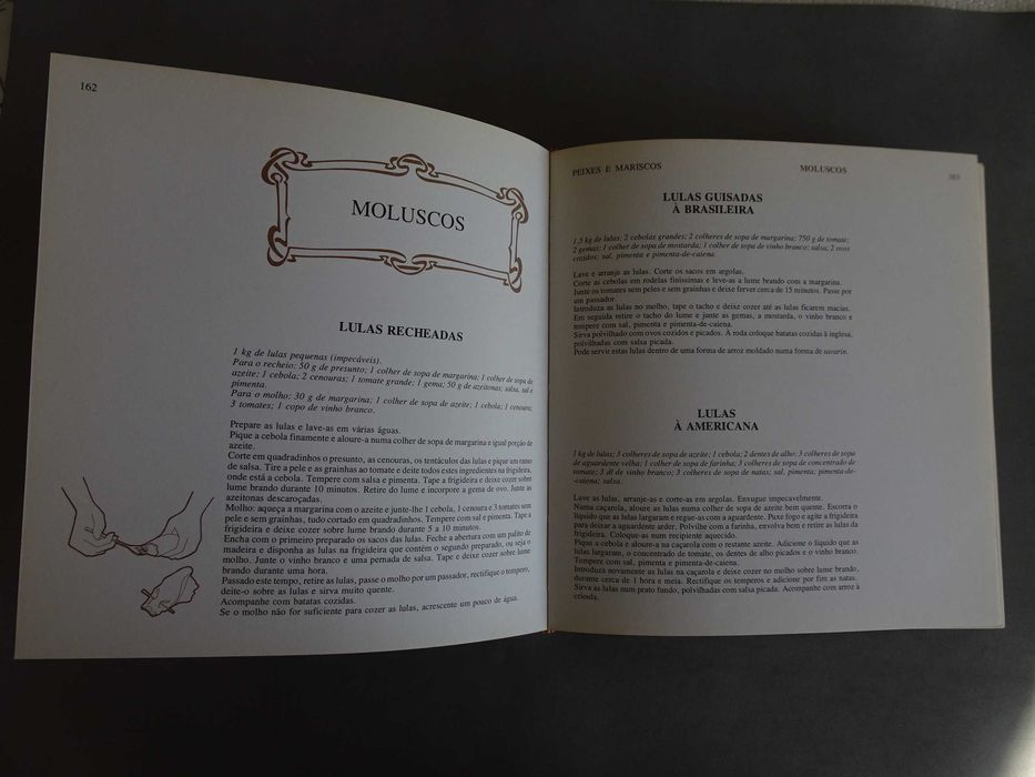 Livro Receitas escolhidas Maria de Lourdes Modesto