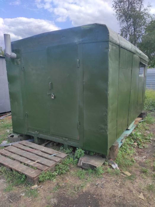 Вагончик, кунг, бытовка утеплен с буржуйкой состояние отличное