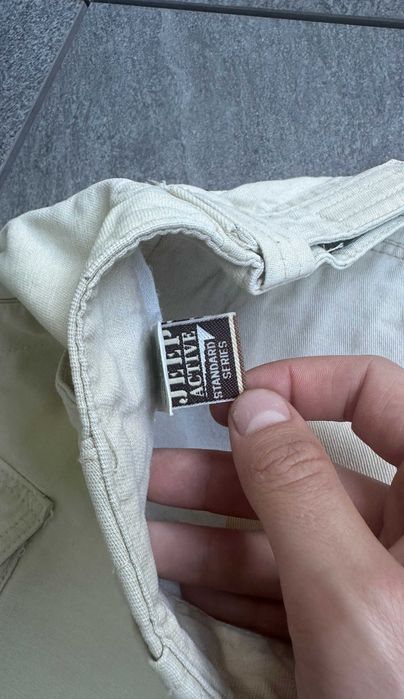 Spodenki męskie JEEP ACTIVE szorty cargo kremowe r. 36 (XL)