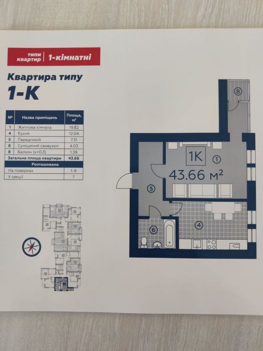 Терміново‼️БЕЗ % 1 кім. квартира ЖК Київський, Буча