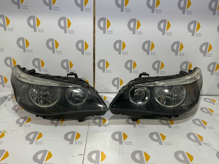 Faróis ópticas frente Bmw série 5 e60 e61
