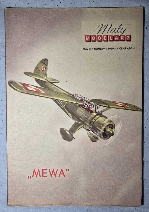 LWS-3 MEWA Mały Modelarz 9/1960 MM 9/60