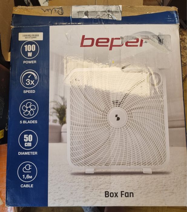 Beper wentylator 50 x 50 cm