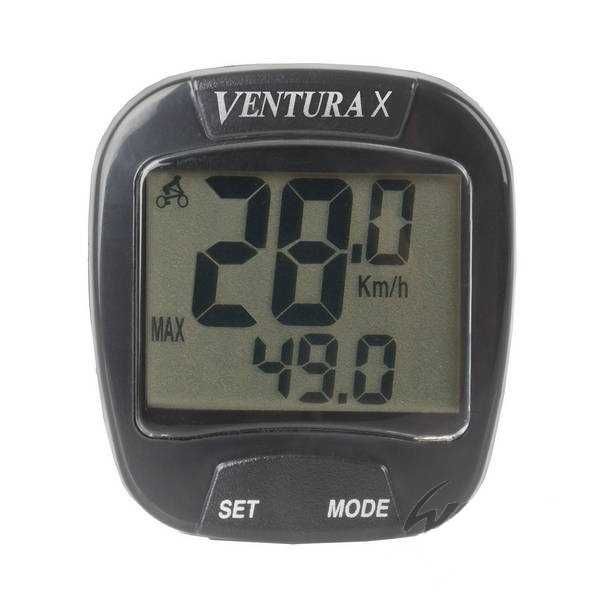 LICZNIK Rowerowy Komputerek Ventura 10 Funkcji