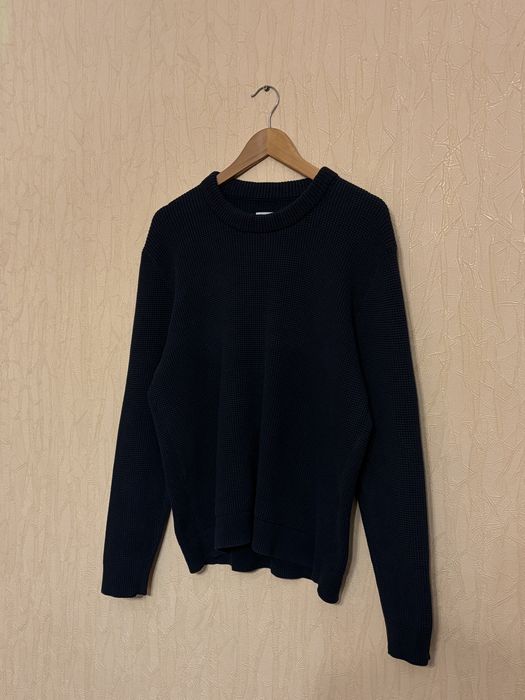 Фактурний бавовняний светр джемпер Folk Waffle Knit | Розмір L (4)