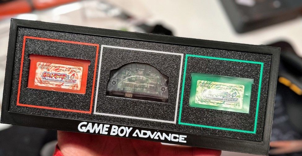 Molduras 3D - Jogos Pokémon Gameboy
