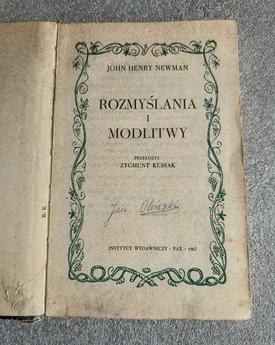 John Henry Newman - Rozmyślania i modlitwy