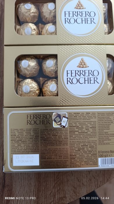 Zestaw. Cukierki Ferrero Rocher