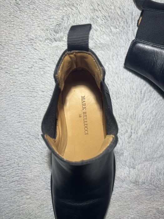Botas chelsea mark bellucci pretas