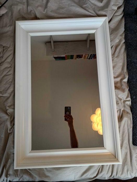 Lustro białe Hemnes IKEA