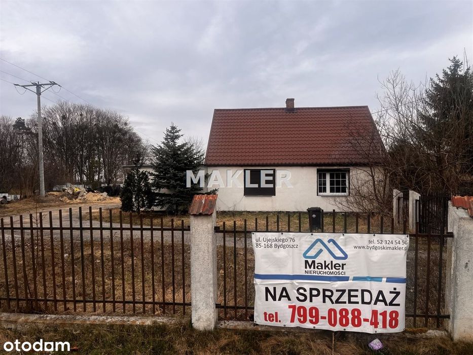 Działka 2528 m Żołędowo przy szosie