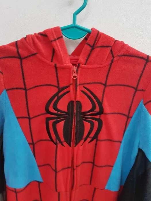 Kombinezon przebranie Spiderman superbohater rozmiar S. AM021