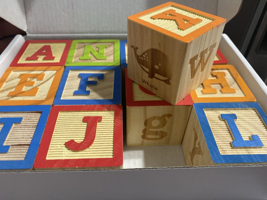 Деревʼяні кубики (Miniso)