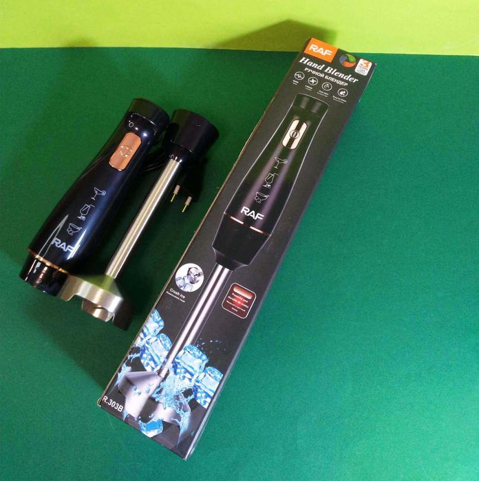 Блендер ручний занурювальний подрібнювач 800W 2 швидкості