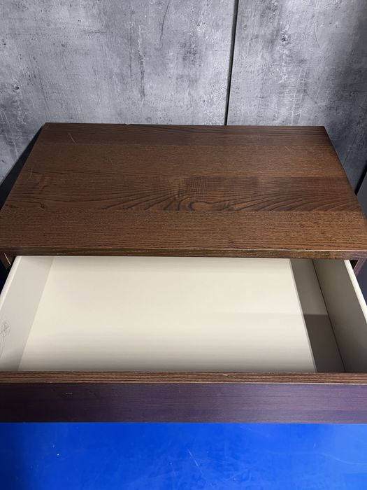 Komoda ikea malm 3 szuflady ciemnybrąz z dostawą