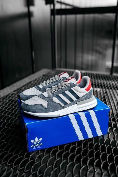Кросівки Adidas ZX 500 RM Grey Four premium
