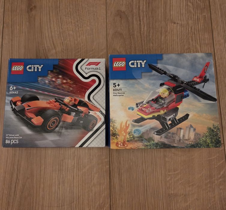 Lego City- dwa komplety 60442 i 60411