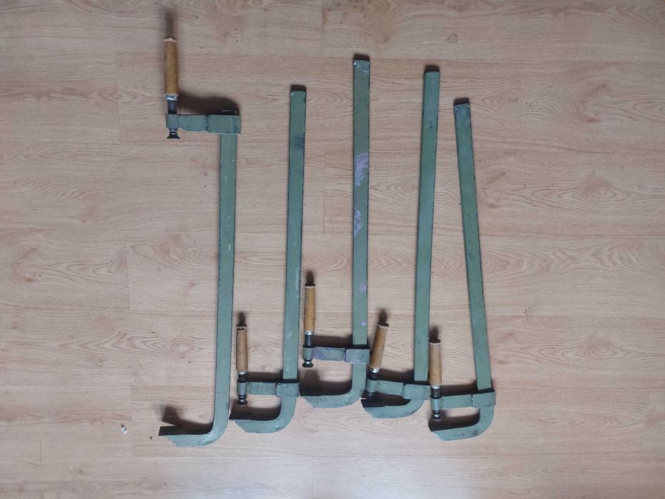 Ścisk stolarski stary solidny PRL 70 cm