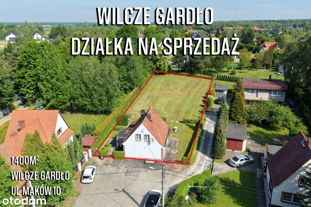 Działka budowlana 1400m² | Gliwice Wilcze Gardło | Pełne uzbrojenie - Widok 5